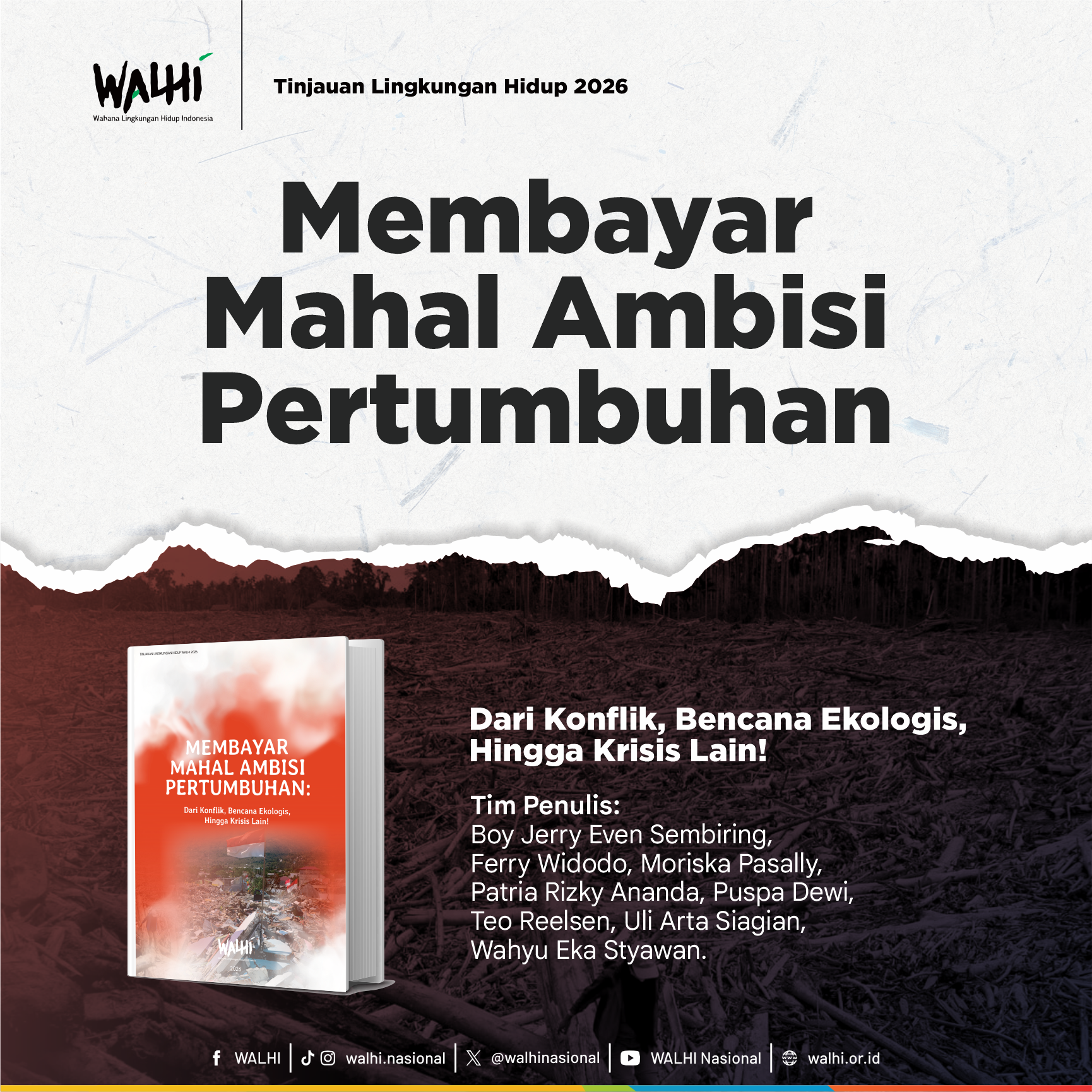 Membayar Mahal Ambisi Pertumbuhan: Dari Konflik, Bencana Ekologis, Hingga Krisis Lain!