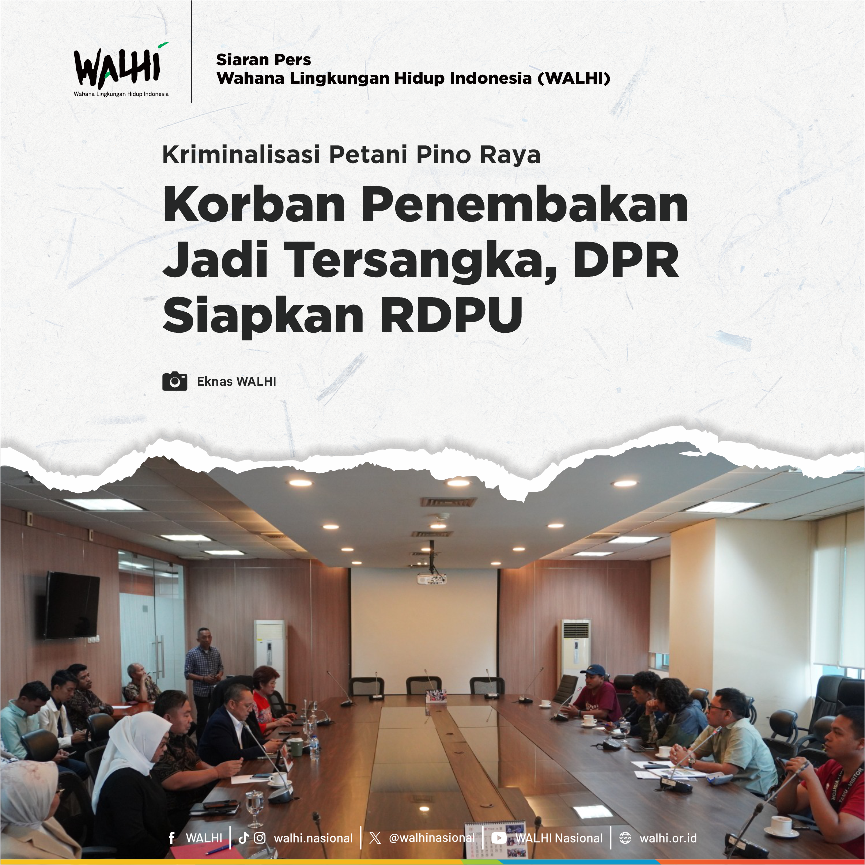 Kriminalisasi Petani Pino Raya: Korban Penembakan Jadi Tersangka, DPR Siapkan RDPU
