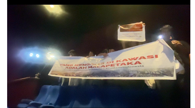 “Mengecam Intimidasi Anggota Brimob Polda Maluku Utara Terhadap Aktivis WALHI Maluku Utara"