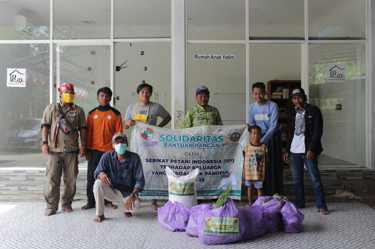 Solidaritas Bantuan Pangan Petani Kalsel di Tengah Pandemi COVID-19