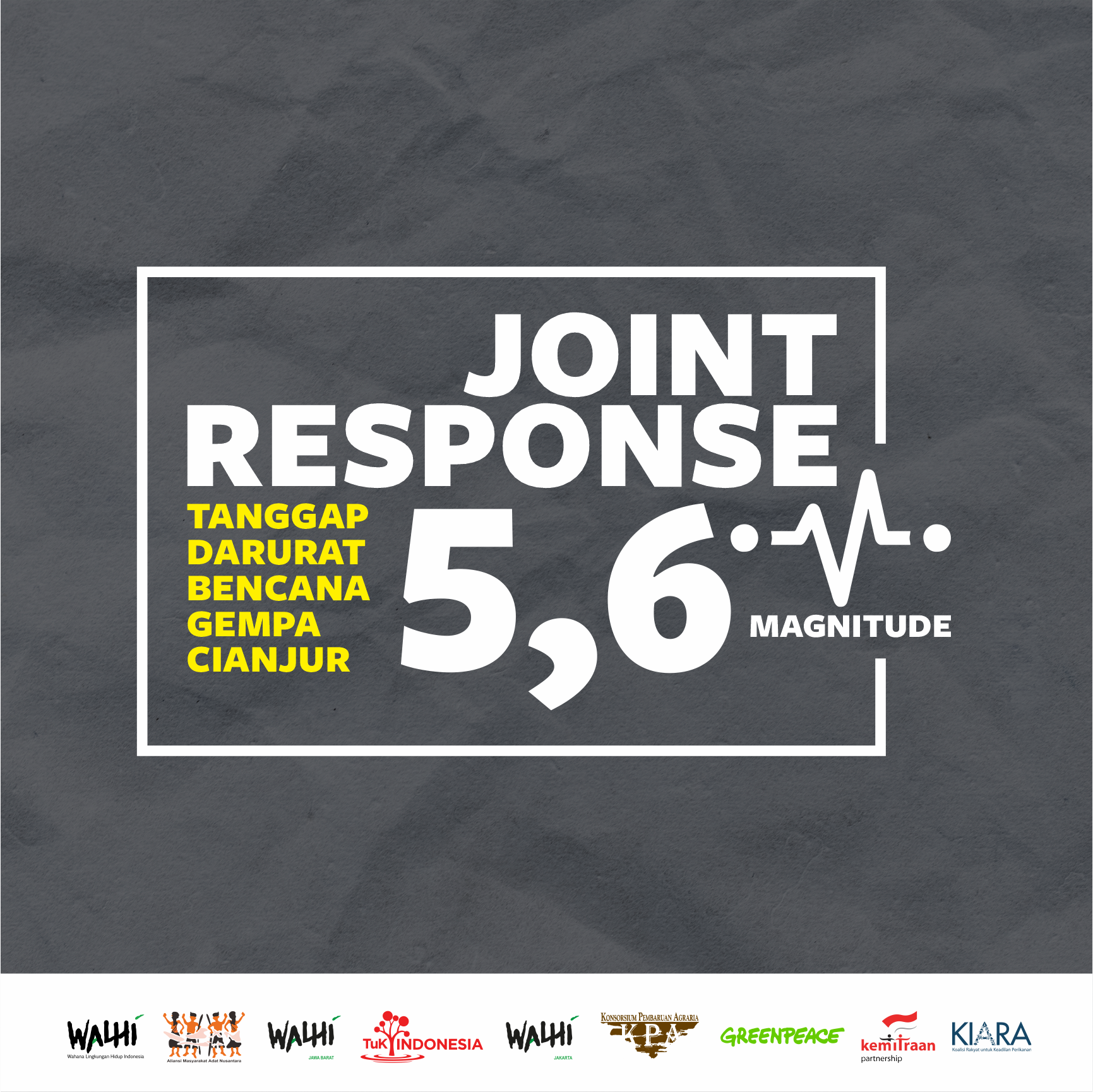 Joint Response: Bantu & Pulihkan Warga Terdampak Gempa Cianjur