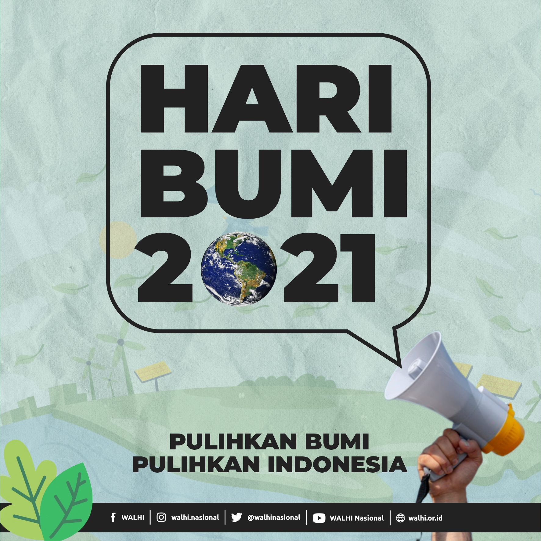 Hari Bumi 2021 Aksi Bersama 28 Eksekutif Daerah Walhi Walhi